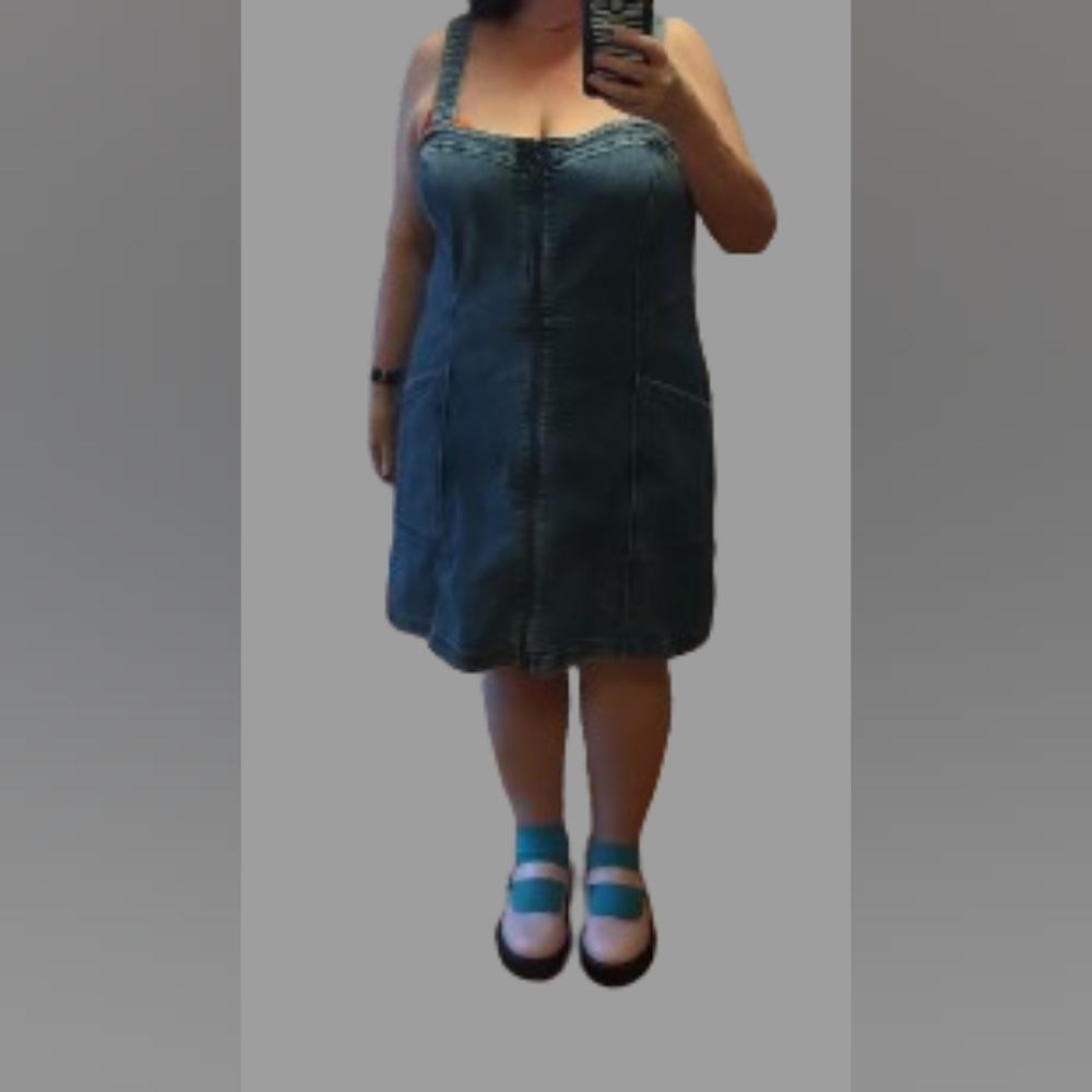 NWT sz 20 denim dress